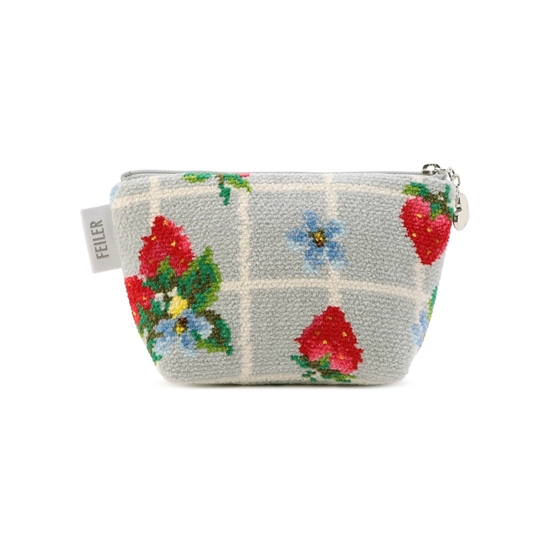 ストロベリーフィールドプティ ポーチ SFP-257240(シルバーグレー