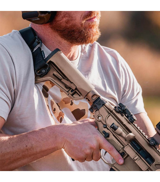 ミリタリーショップ Fellowes / 実物 MAGPUL MOE SL-M ストック FDE