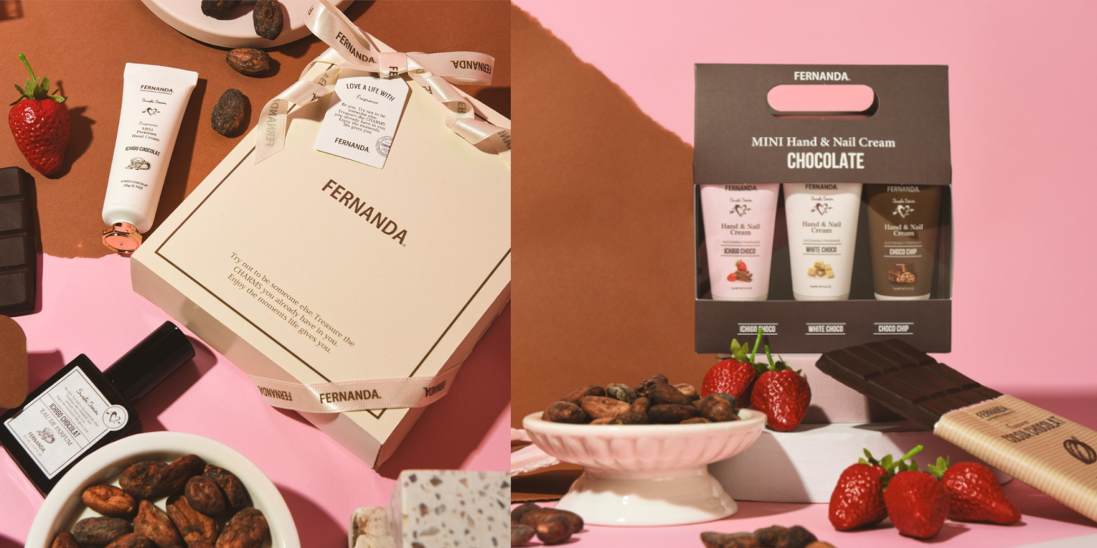 おいしい香りが人気のスイーツシリーズから、今年も「イチゴショコラ