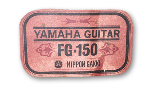 ❤️初期型 赤ラベル YAMAHA FG-150 アコースティックギター 1968