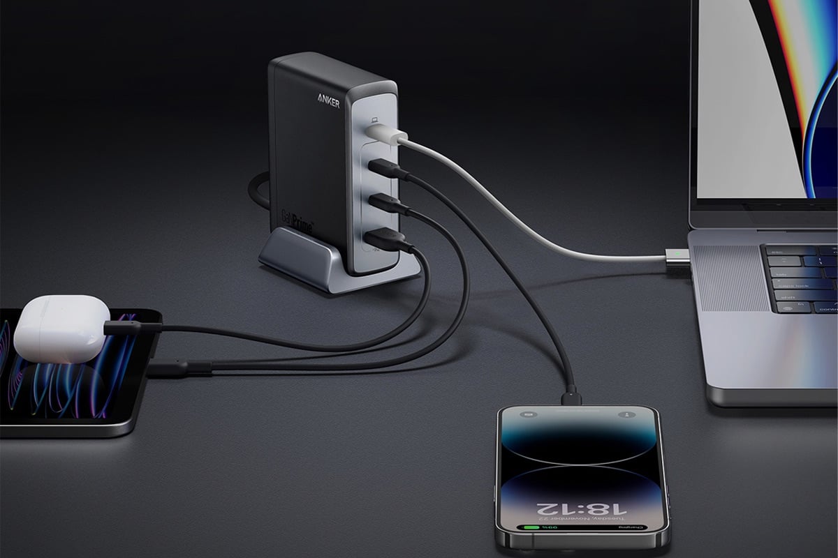 Anker Prime Desktop Charger (240W, 4 ports, GaN) | 急速充電器の