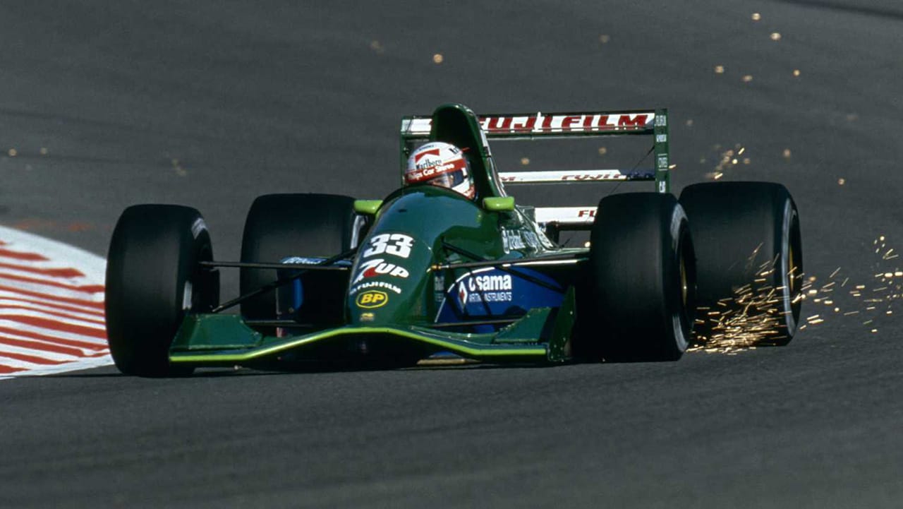 F1マシン列伝：ジョーダン 191 “デザインとカラーリングの勝者” 【 F1