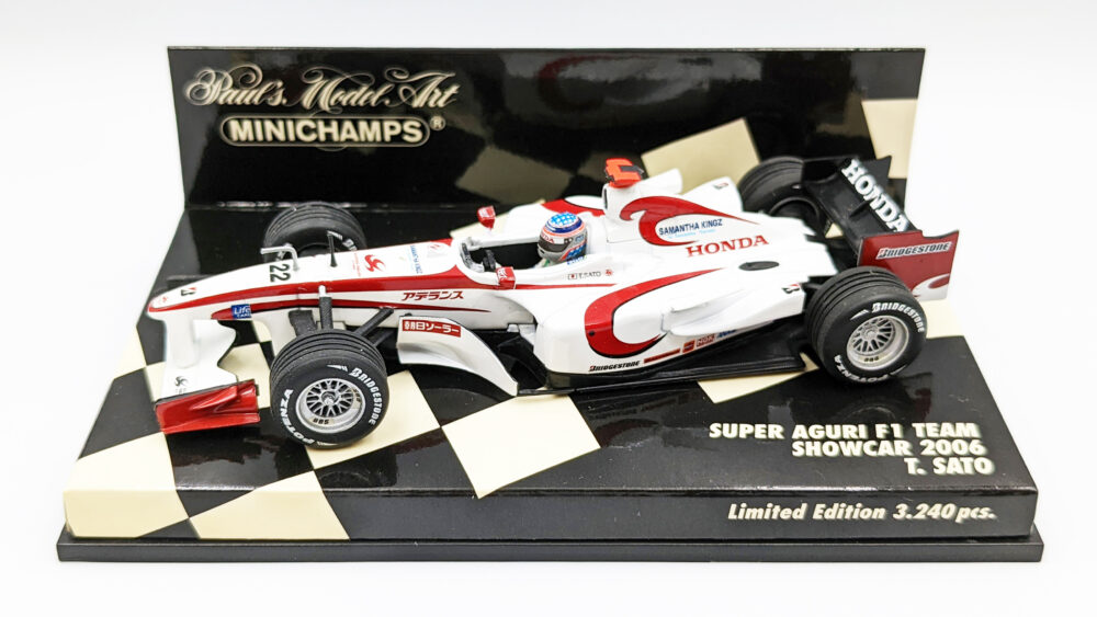 スーパーアグリ SA05 佐藤琢磨 ショーカー | F1ミニカーあれこれ