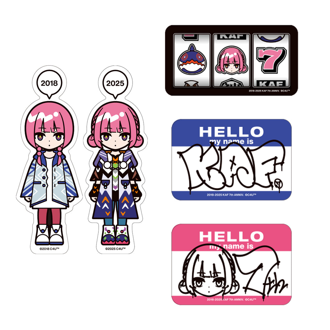 花譜】C4U 7th Anniversary ステッカーセット／花譜 7th Anniversary