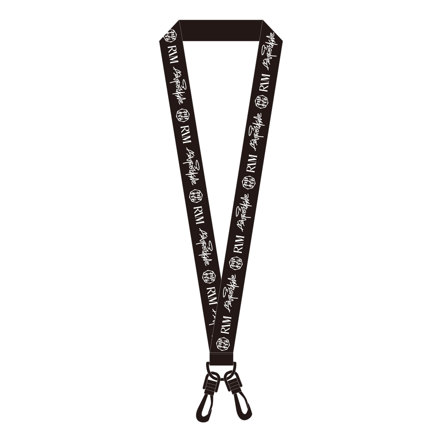 理芽】「NEUROMANCE Ⅲ」タイポネックストラップ graphic designed by