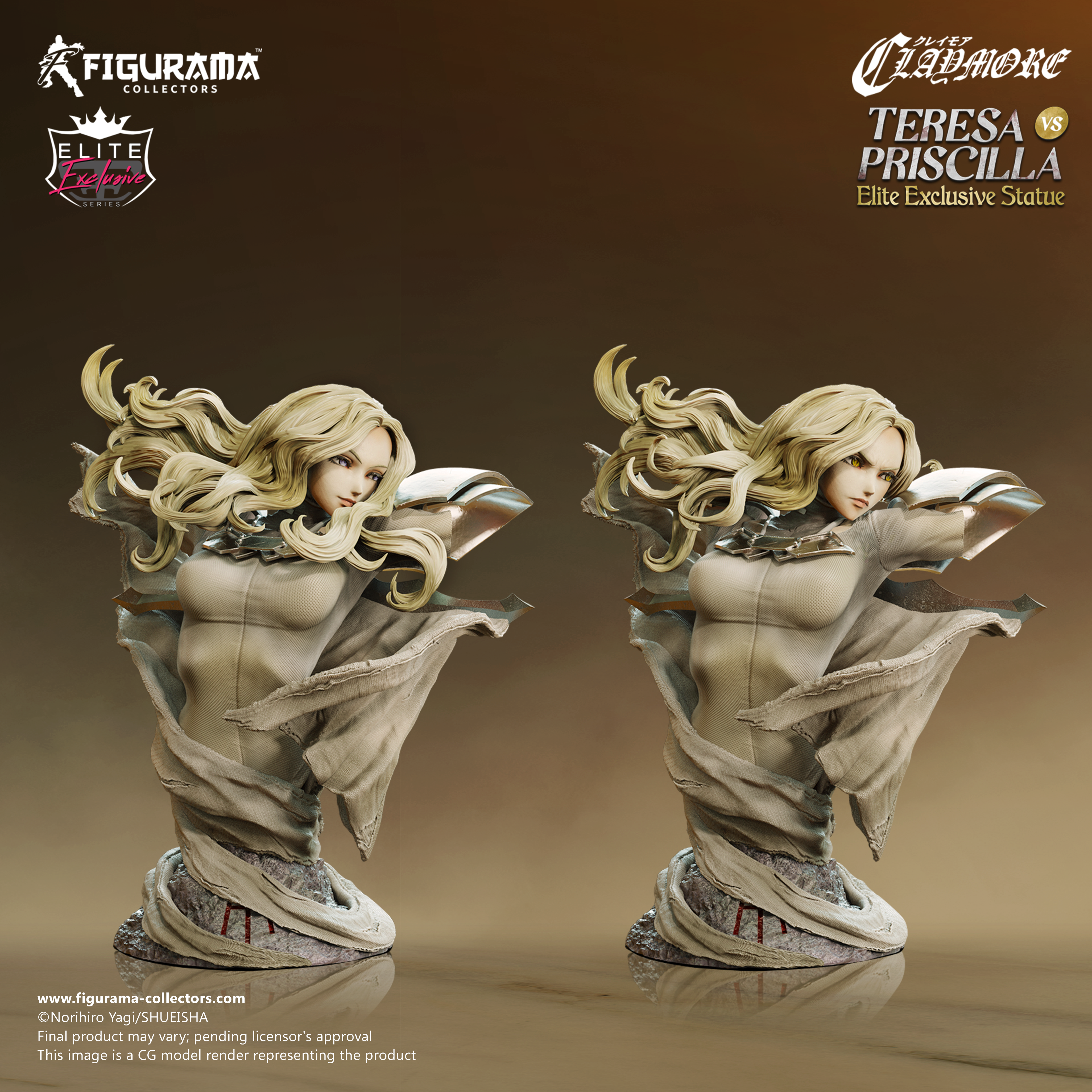CLAYMORE』：テレサ VS プリシラ - Figurama Collectors For General
