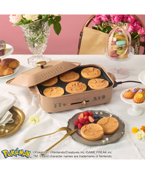 イーブイフレンズコンパクトホットプレート ギフトバッグセット