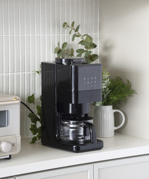 コーン式ミル付き全自動コーヒーメーカー グレージュの通販 | BRUNO online