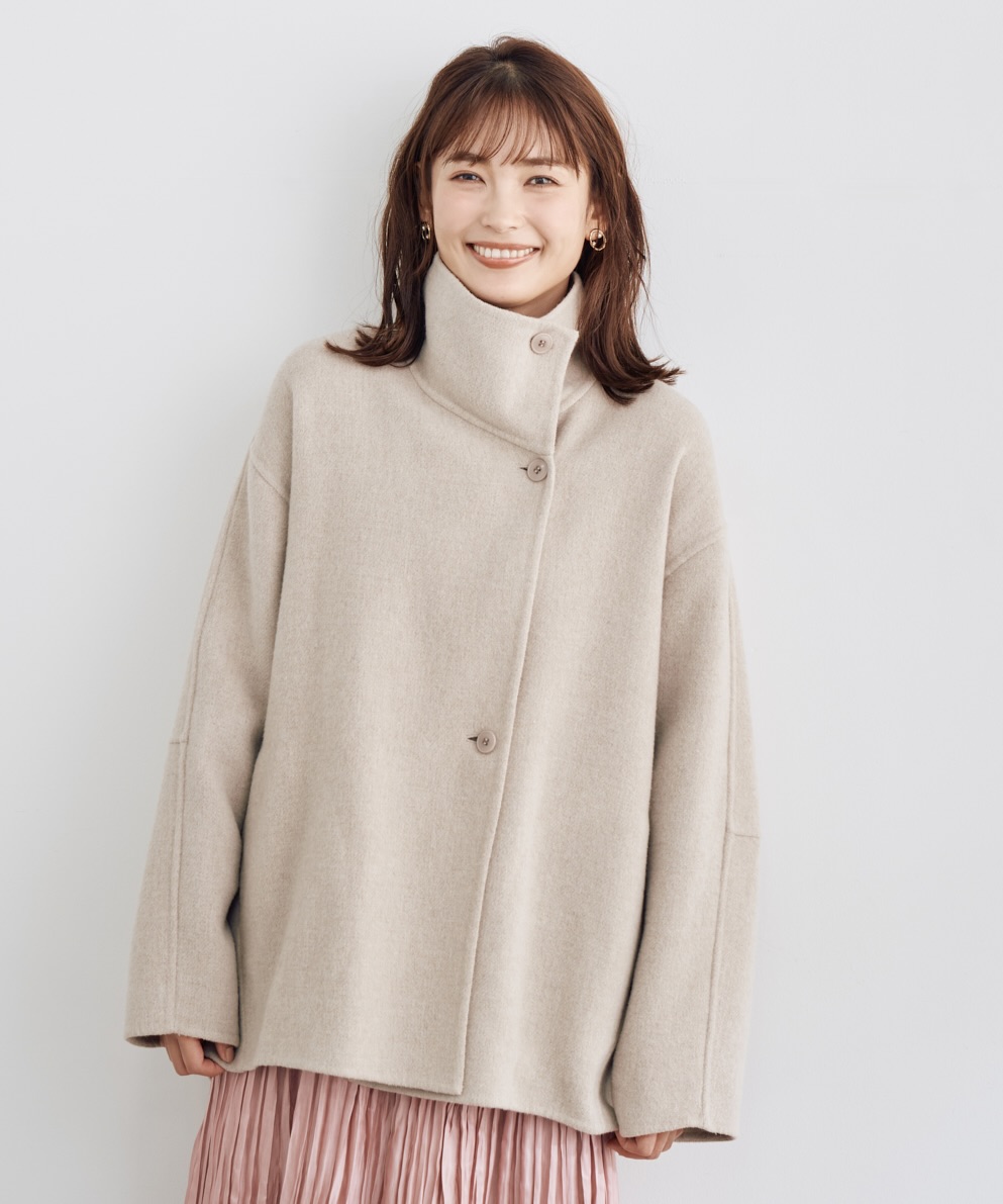 EC限定】スタンドリバーショートコート｜Stola.（ストラ）公式通販サイト