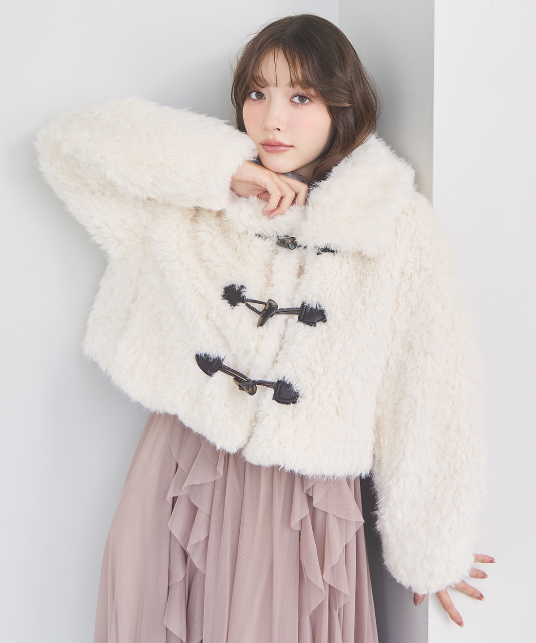 フェイクファーダッフルコート｜PETAL ONLINE（ペタルオンライン）