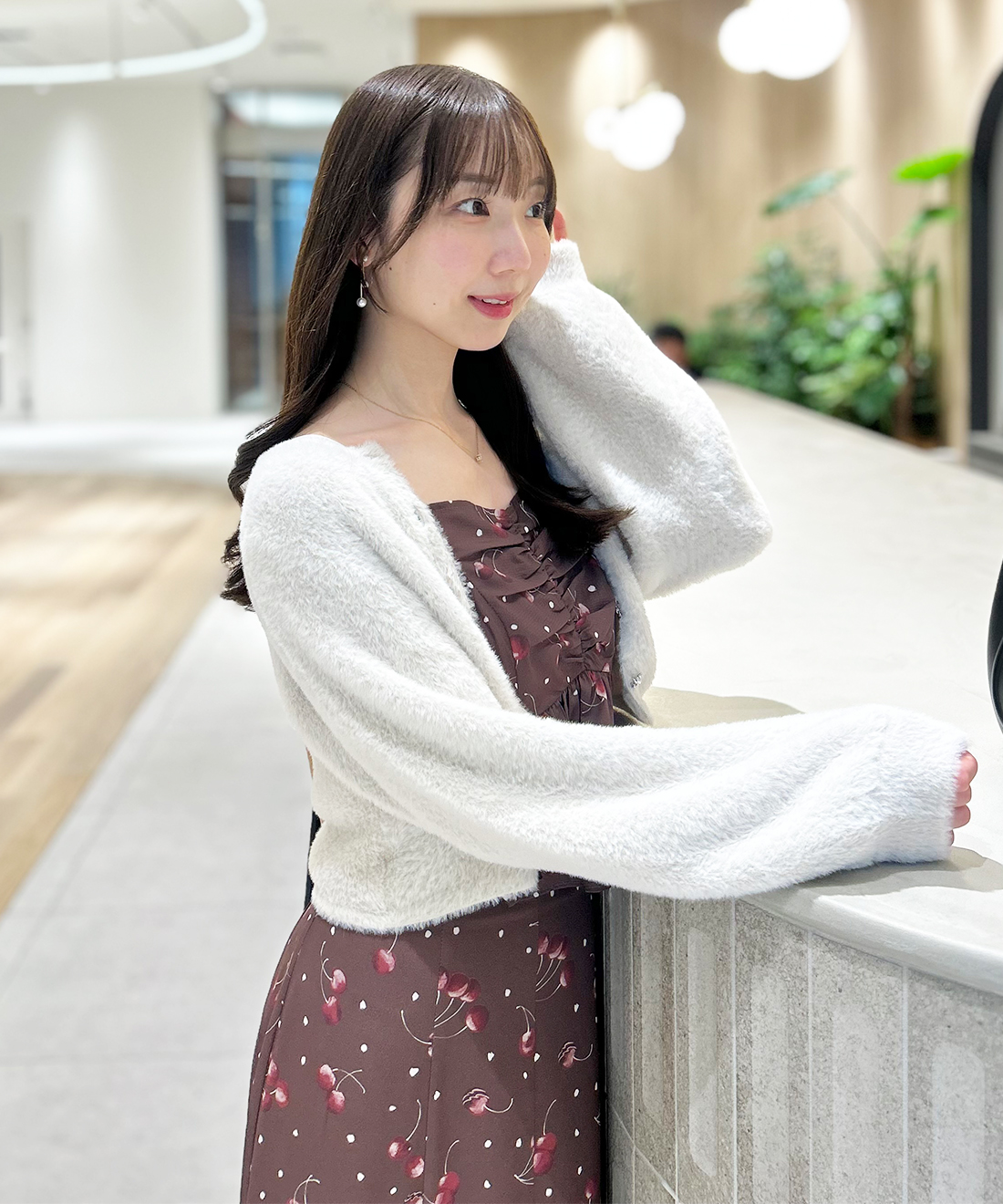 ショートシャギーニットカーディガン｜PETAL ONLINE（ペタルオンライン）