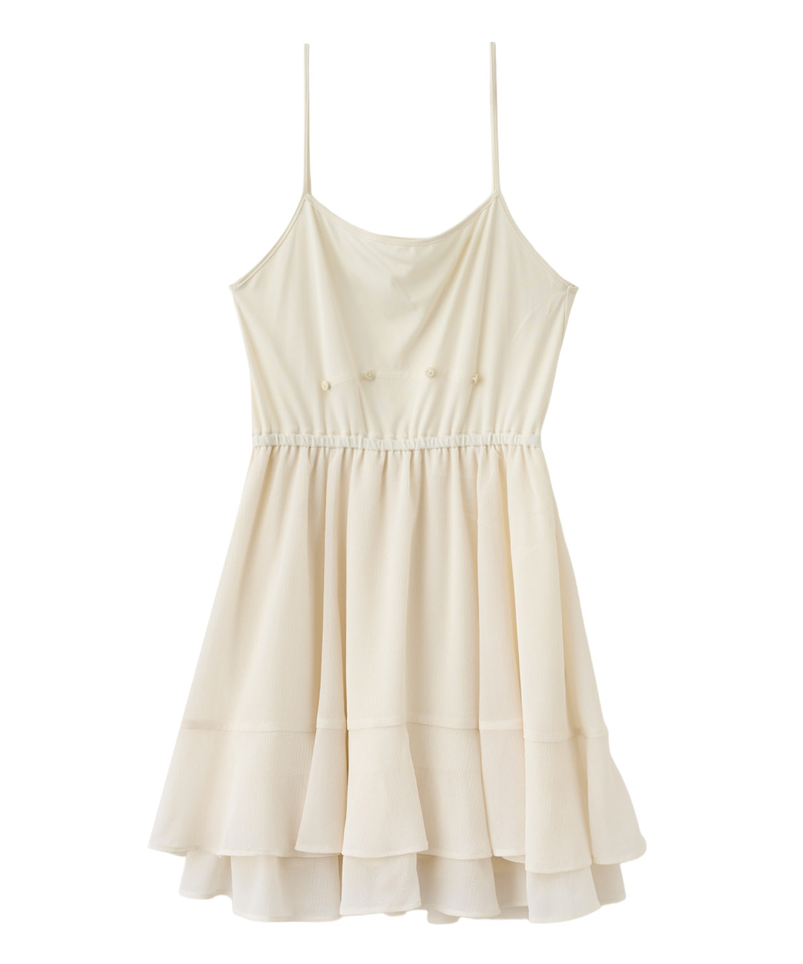 カスケードボウタイフリルミニワンピース｜PETAL ONLINE（ペタル