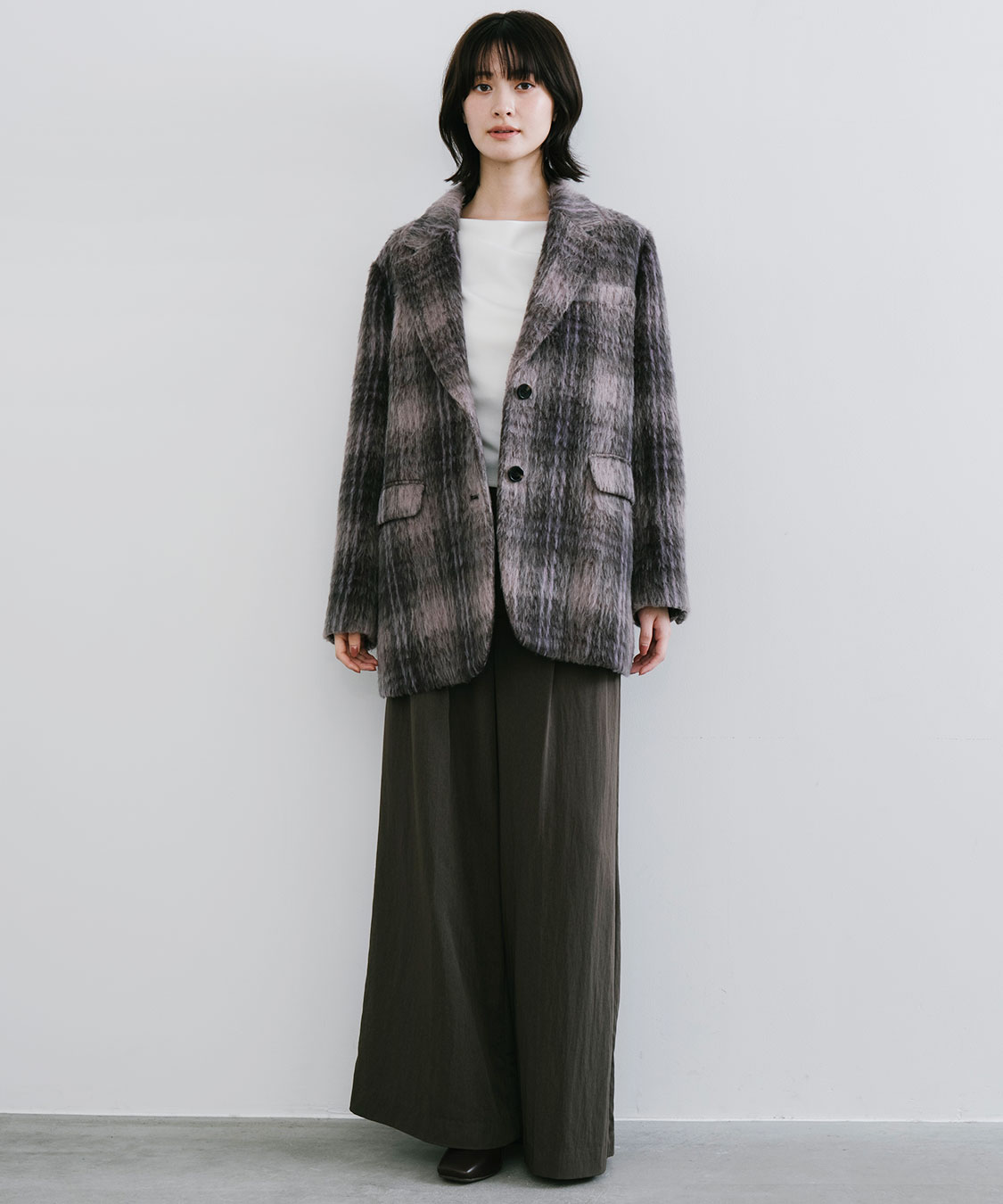 ウールシャギージャコット｜PETAL ONLINE（ペタルオンライン）