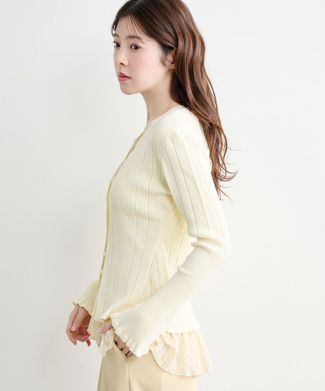 今季大注目】レースドッキングニット｜PETAL ONLINE（ペタルオンライン）