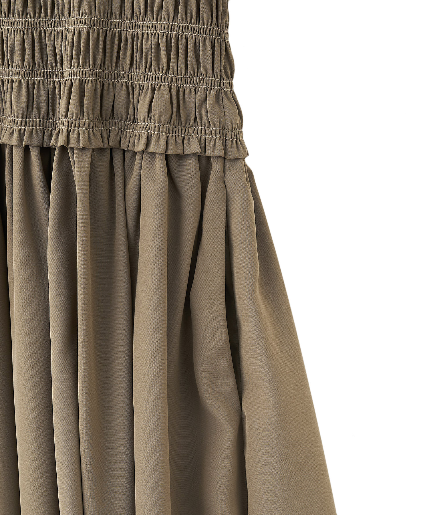 Vネックシャーリングワンピース｜PETAL ONLINE（ペタルオンライン）