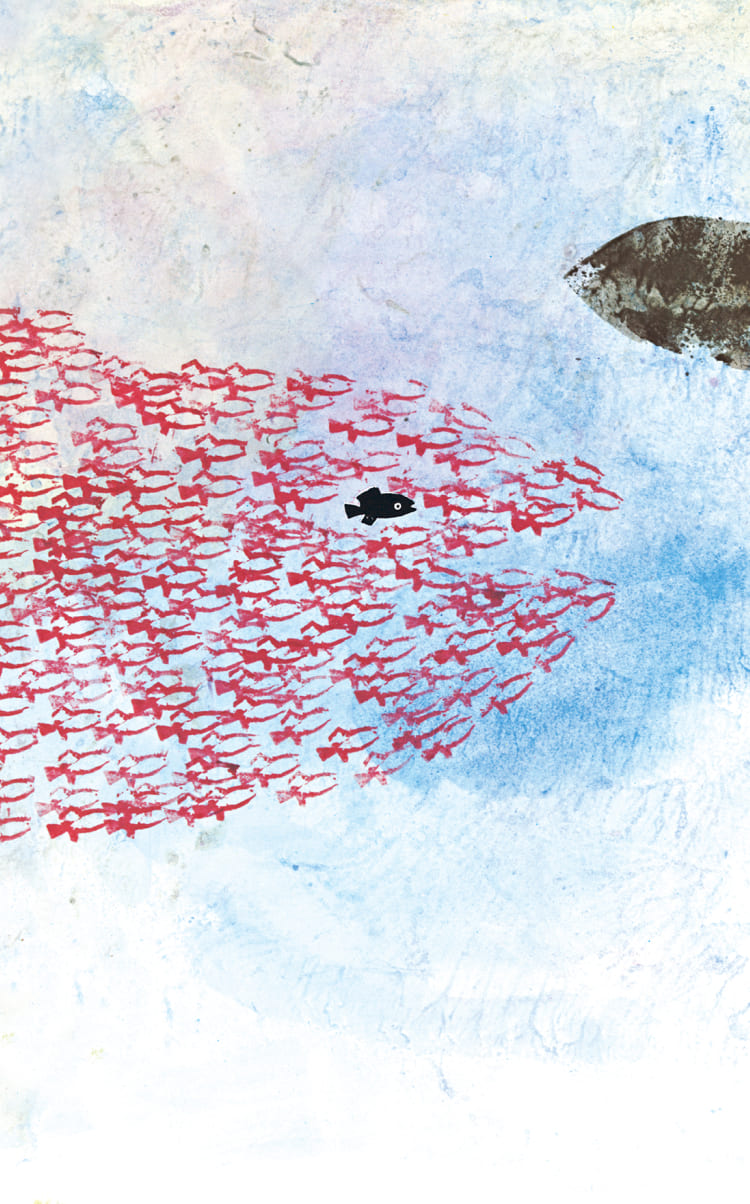 絵本作品コレクション Leo Lionni×INDEN-YA スイミー | 印傳屋公式