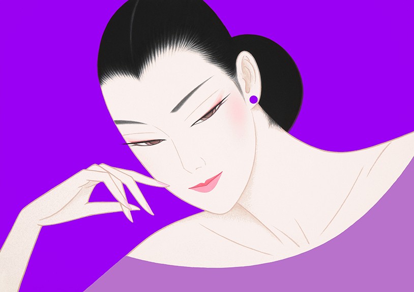 Pure Purple | 鶴田一郎アートストア ICHIRO TSURUTA official art store