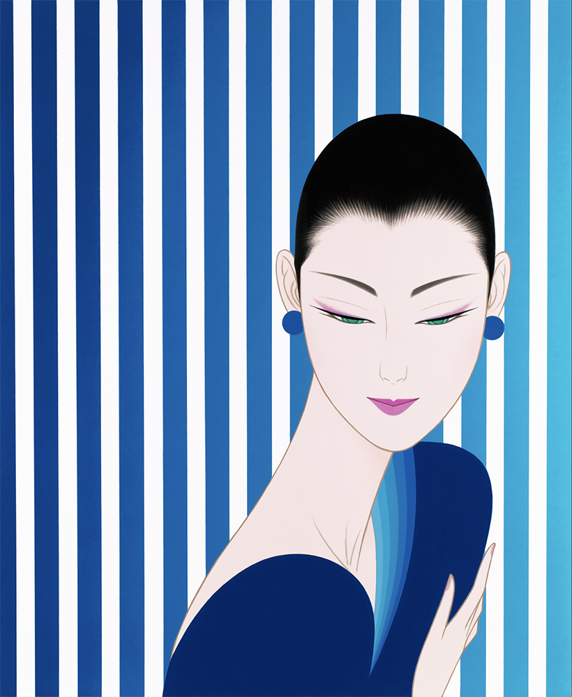 アクアストライプ | 鶴田一郎アートストア ICHIRO TSURUTA official