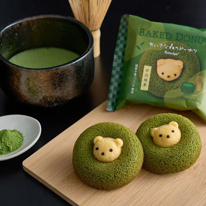 ちいさな森のドーナツ くま宇治抹茶 3個 | お菓子・スイーツの卸