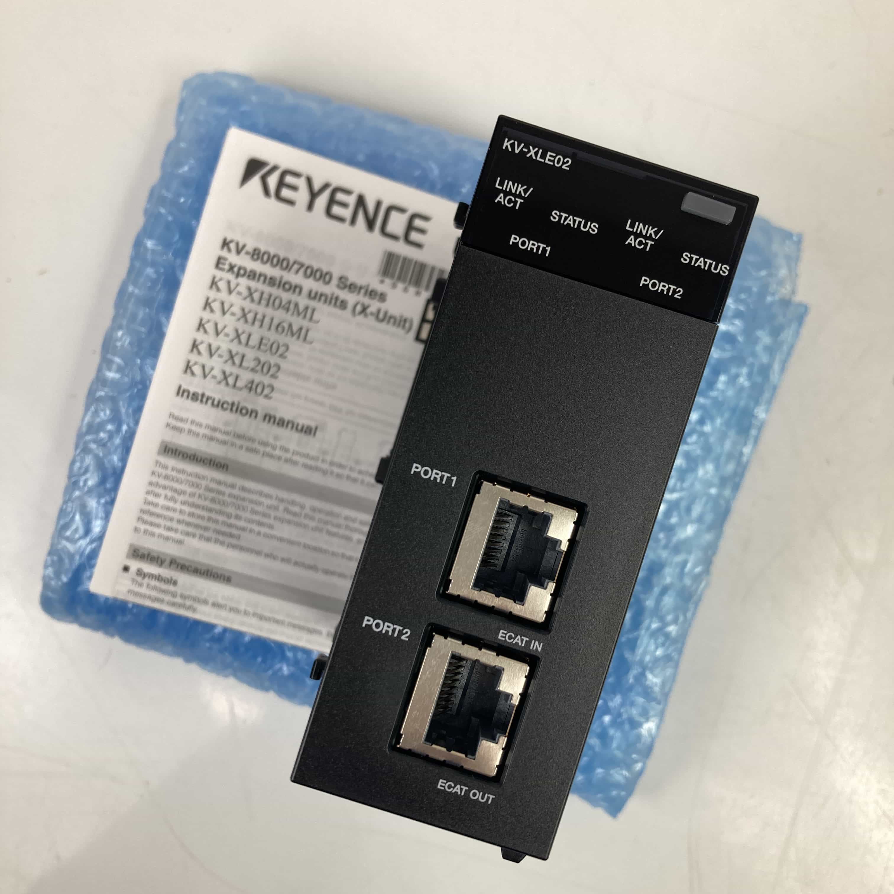 キーエンス KV-XLE02 イーサネットユニット 2ポート KEYENCE
