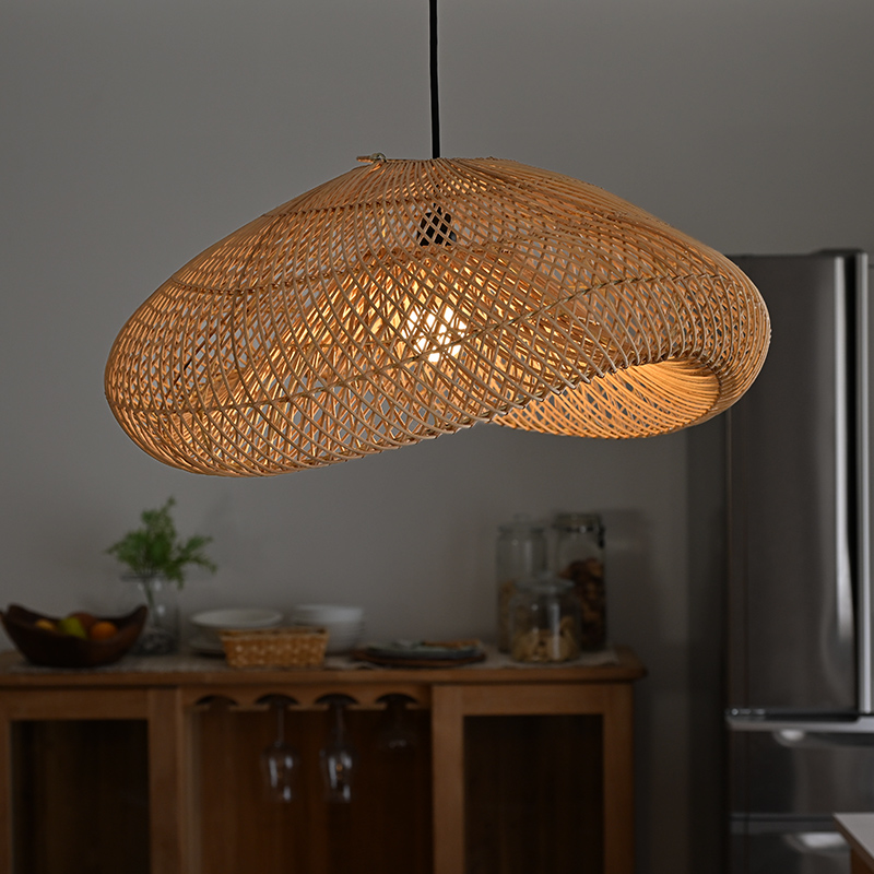 P150LND ラタン ランプシェード | 【SR-net】Sunflower Rattanの卸販売