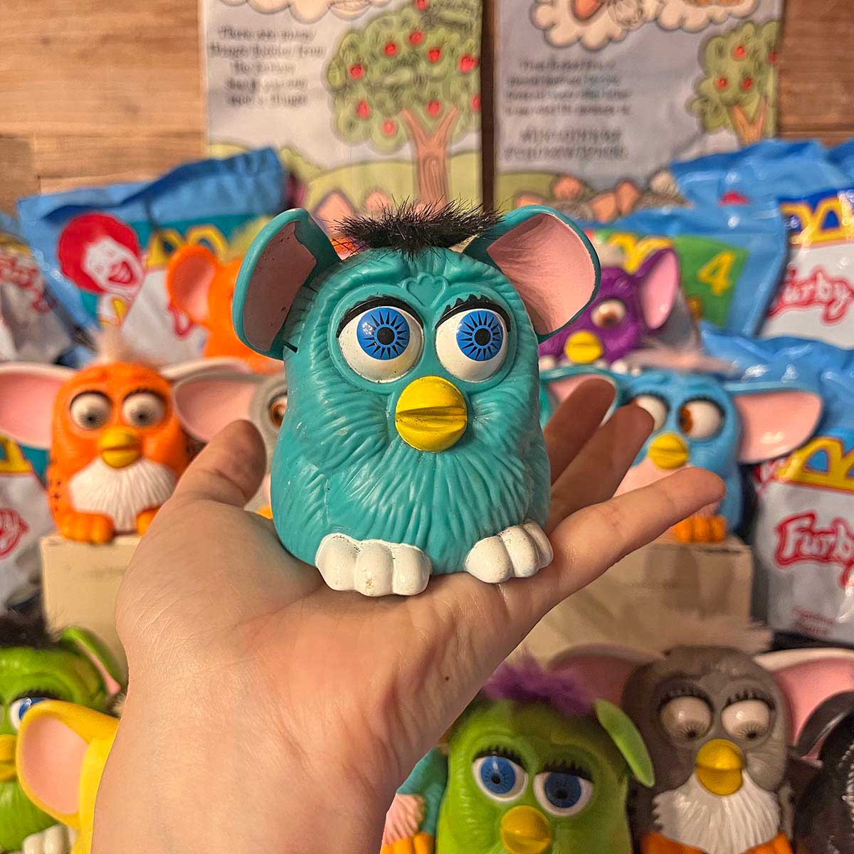FURBY × US.McDonald's】【USAヴィンテージ TOY】FURBY ファービー