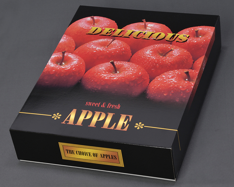 りんご箱 | りんご用ギフトボックス | 信和市場.com | OPPボードン