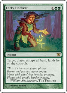 マジックザギャザリング MTG 緑 早摘み 7ED レア Foil Amazon.co.jp