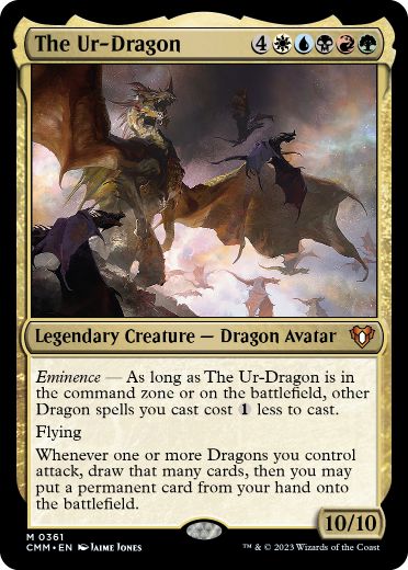Foil】《始祖ドラゴン/The Ur-Dragon》[C17] 金R | 日本最大級 MTG通販