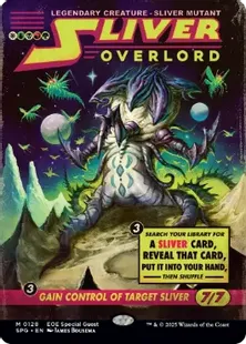 128)□ショーケース□《スリヴァーの首領/Sliver Overlord》[SPG] 金R