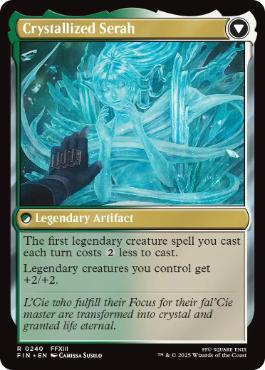 Foil】(240)□プレリリース□《セラ・ファロン/Serah Farron