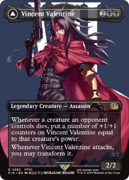 Foil】(125)《ヴィンセント・ヴァレンタイン/Vincent Valentine
