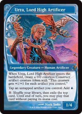 Foil】(244)《最高工匠卿、ウルザ/Urza, Lord High Artificer》[MB2