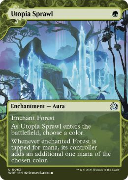 買取：《楽園の拡散/Utopia Sprawl》[DIS] 緑C | 日本最大級 MTG通販