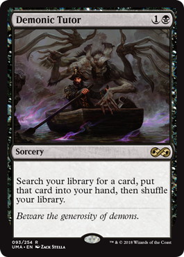 悪魔の教示者/Demonic Tutor》[UMA] 黒R | 日本最大級 MTG通販サイト