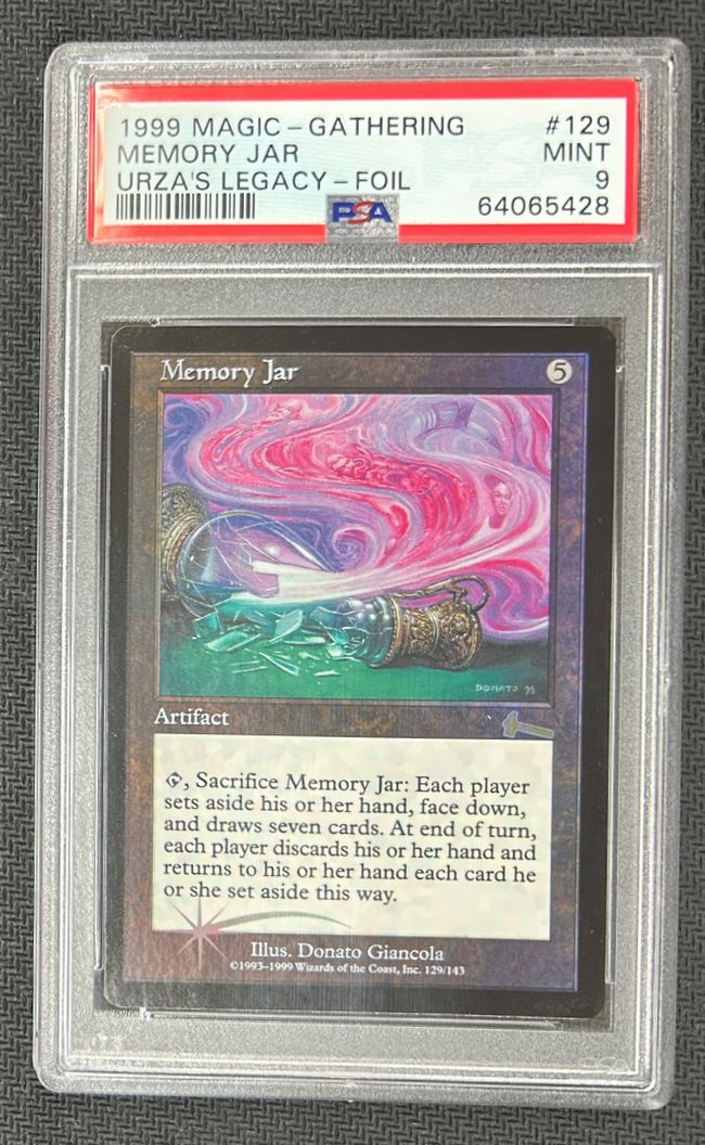 Foil】《記憶の壺/Memory Jar》[ULG] 茶R | 日本最大級 MTG通販サイト