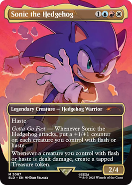 ソニック・ザ・ヘッジホッグとのコラボSecret Lairが公開。ソニックを