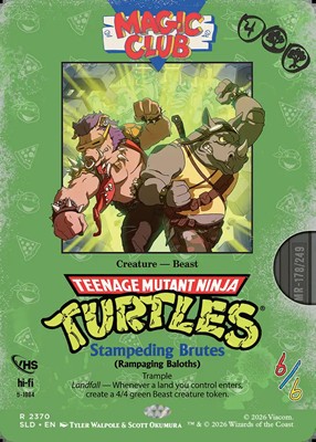 Secret Lairミュータントタートルズの《秘密を掘り下げる者》 《静風の