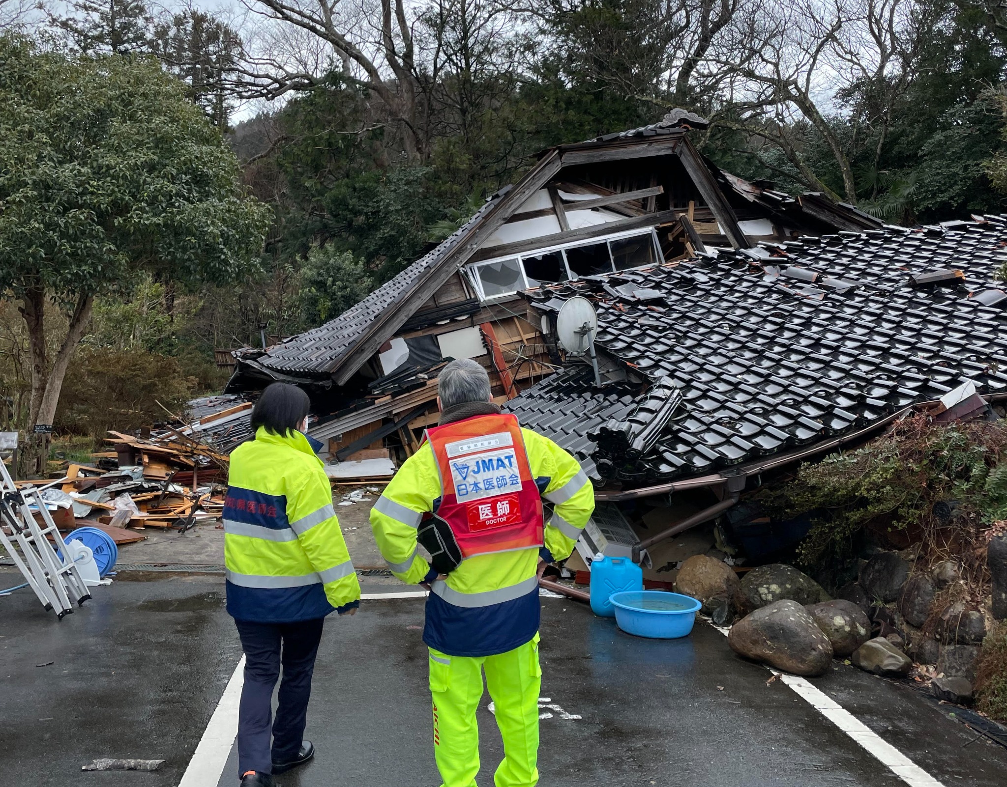 能登半島地震でのJMAT（日本医師会災害医療チーム）の活動にIBUKIをご