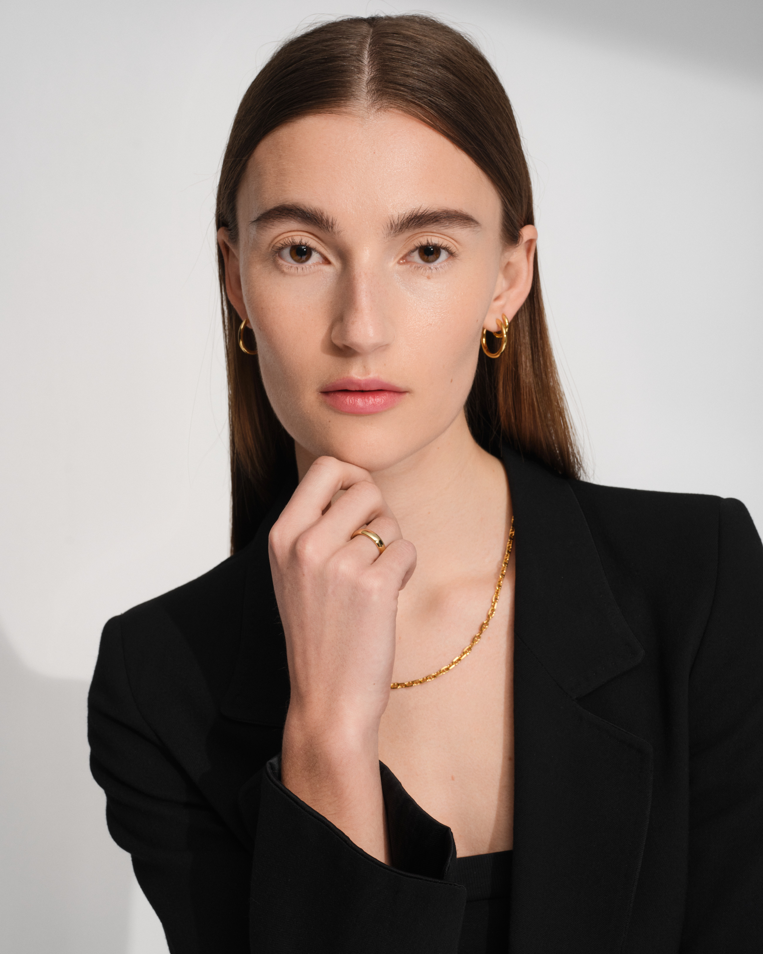 Classic Hoops Medium Gold - Tom Wood Project Official Online Store