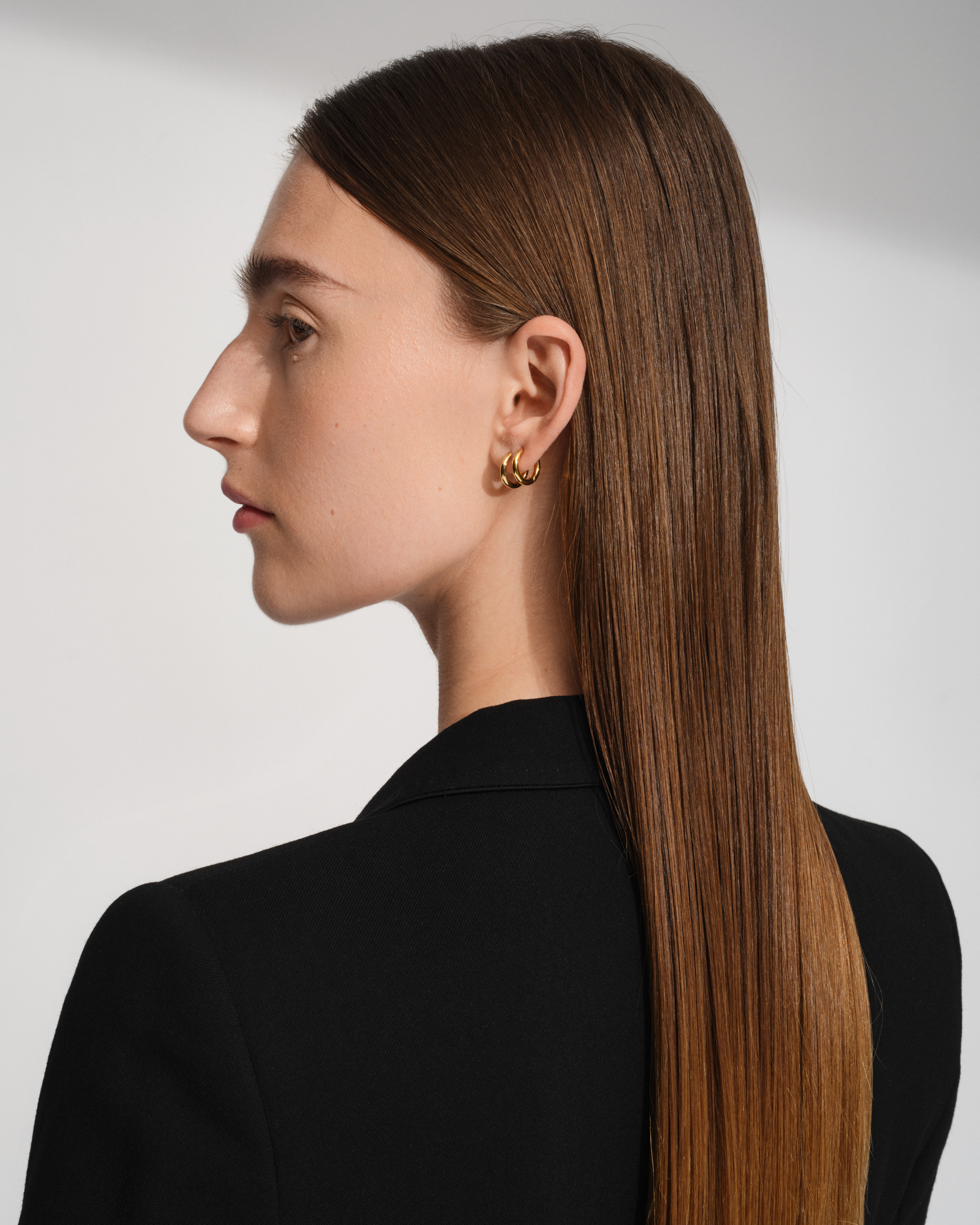 Classic Hoops Medium Gold - Tom Wood Project Official Online Store