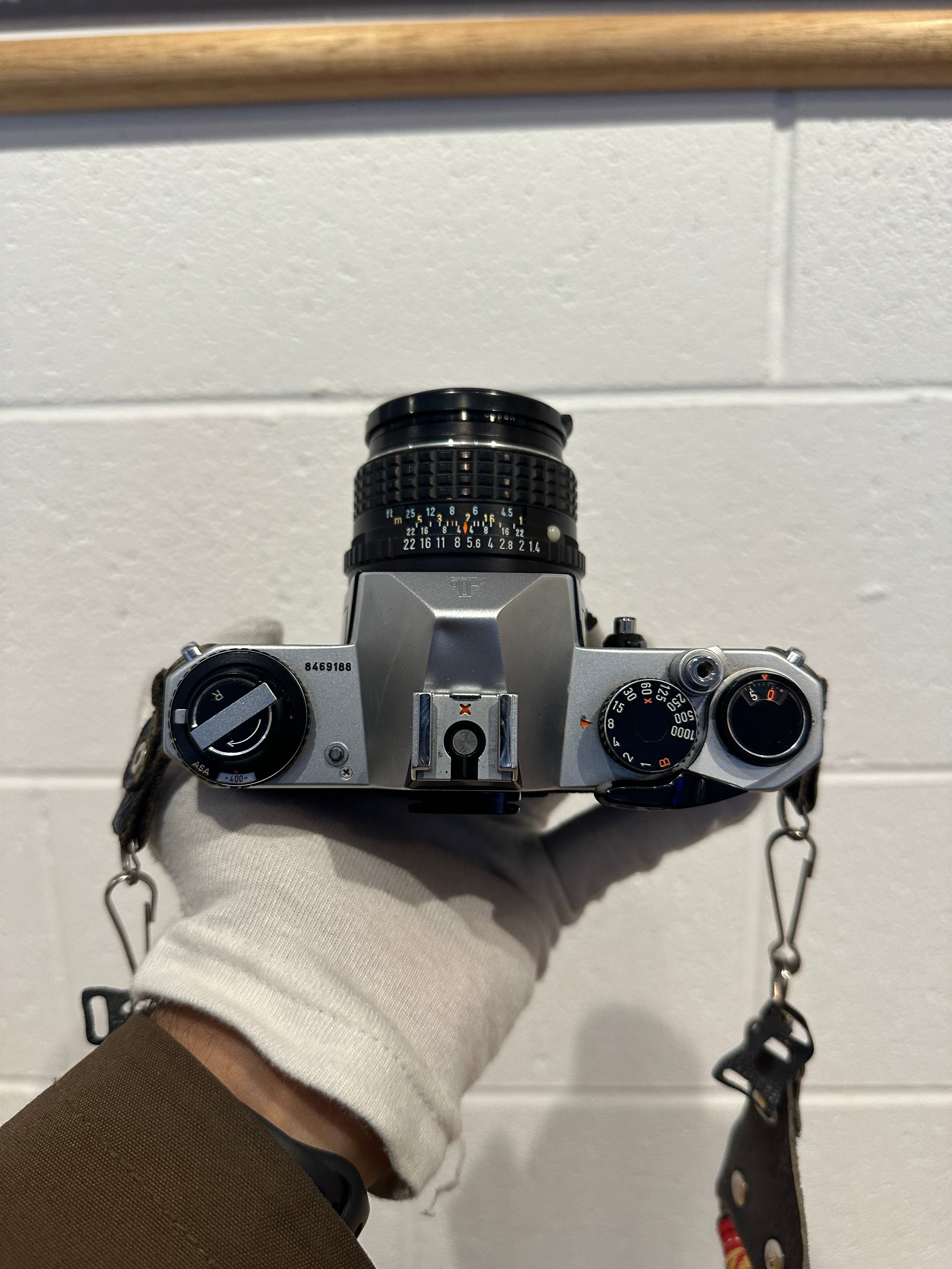 Asahi Pentax KX 35mm SLR with SMC Pentax 50mm f/1.4 Lens - 8469186