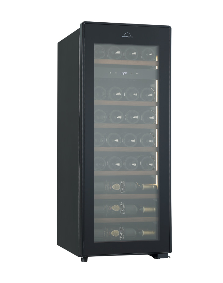 FJE-76GS(BK) エッセンシャル セラー [ガラス扉/右開き/29本収納