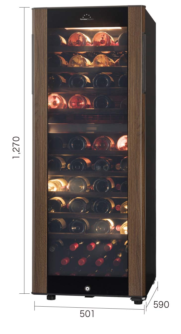 SG-196GD(WB) グランセラー [ガラス扉/右開き/77本収納] | ワイン通販