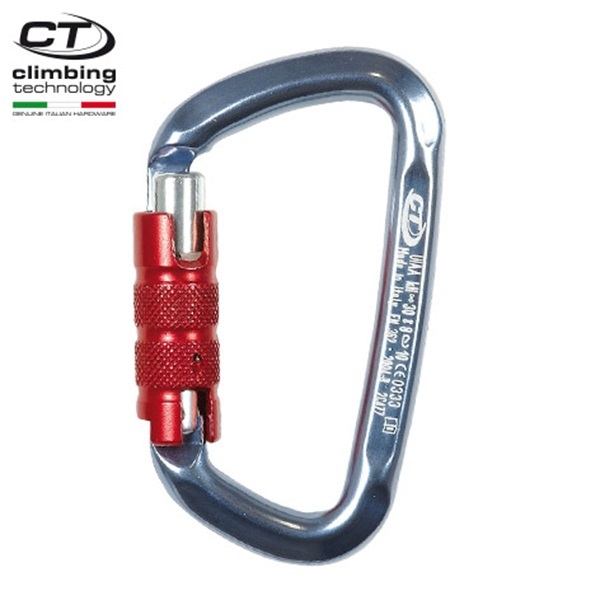 CT カラビナ ディーシェイプ トリプレックスゲート｜カラビナ