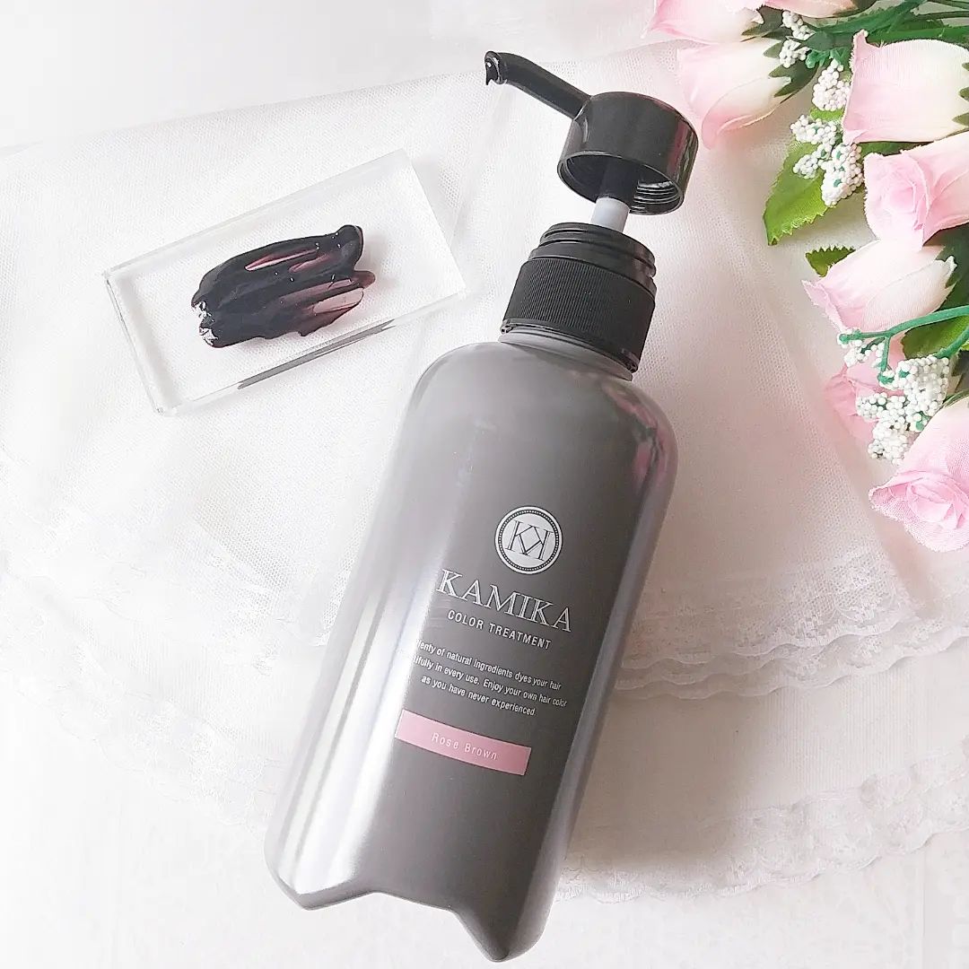 KAMIKA / 白髪染めカラートリートメント ローズブラウンの公式商品情報