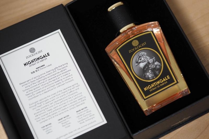 Zoologist Nightingale、ロンド形式のようにつながる香りたち、そして