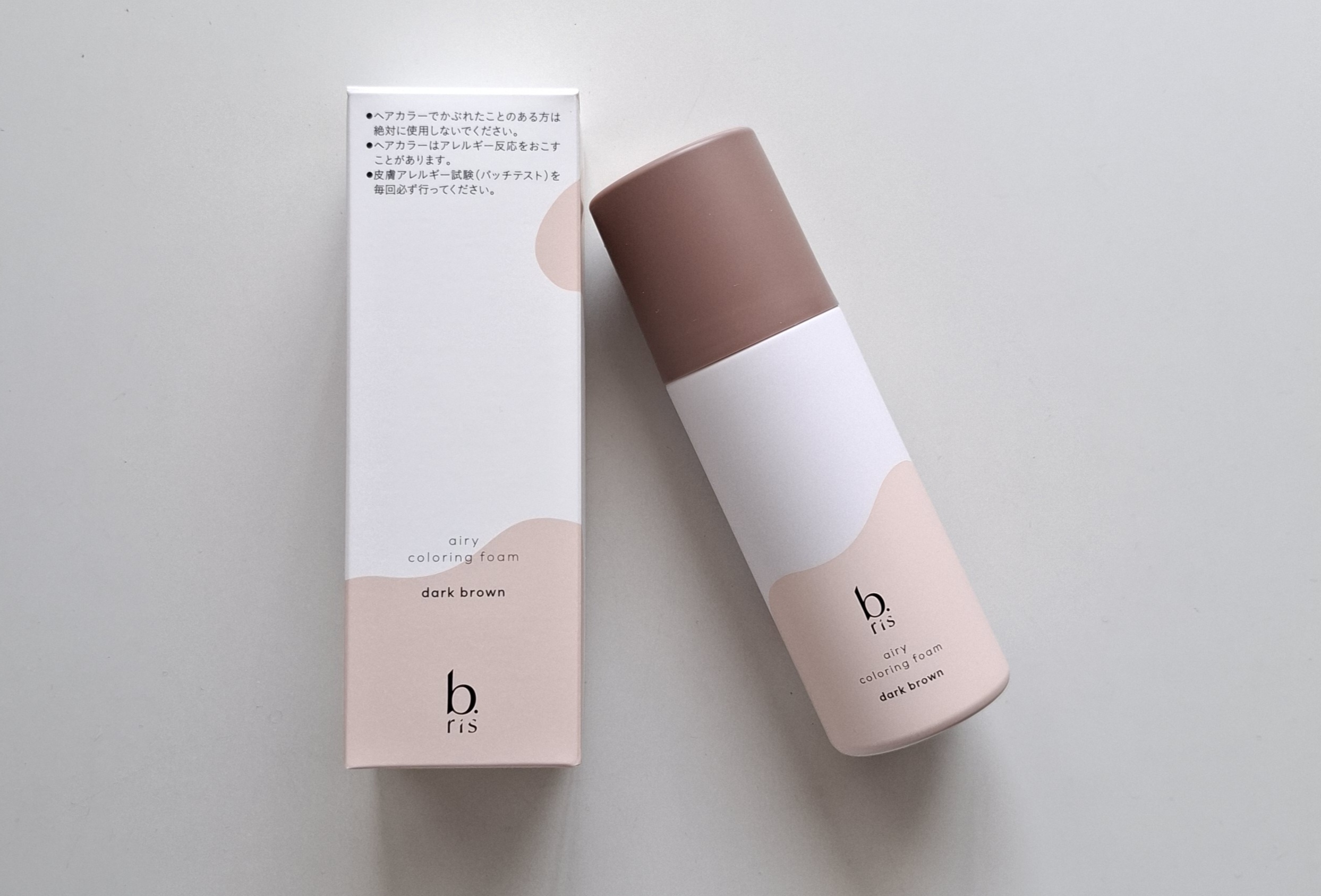 b.ris / b.ris airy coloring foam(旧) dark brown(ダークブラウン)の