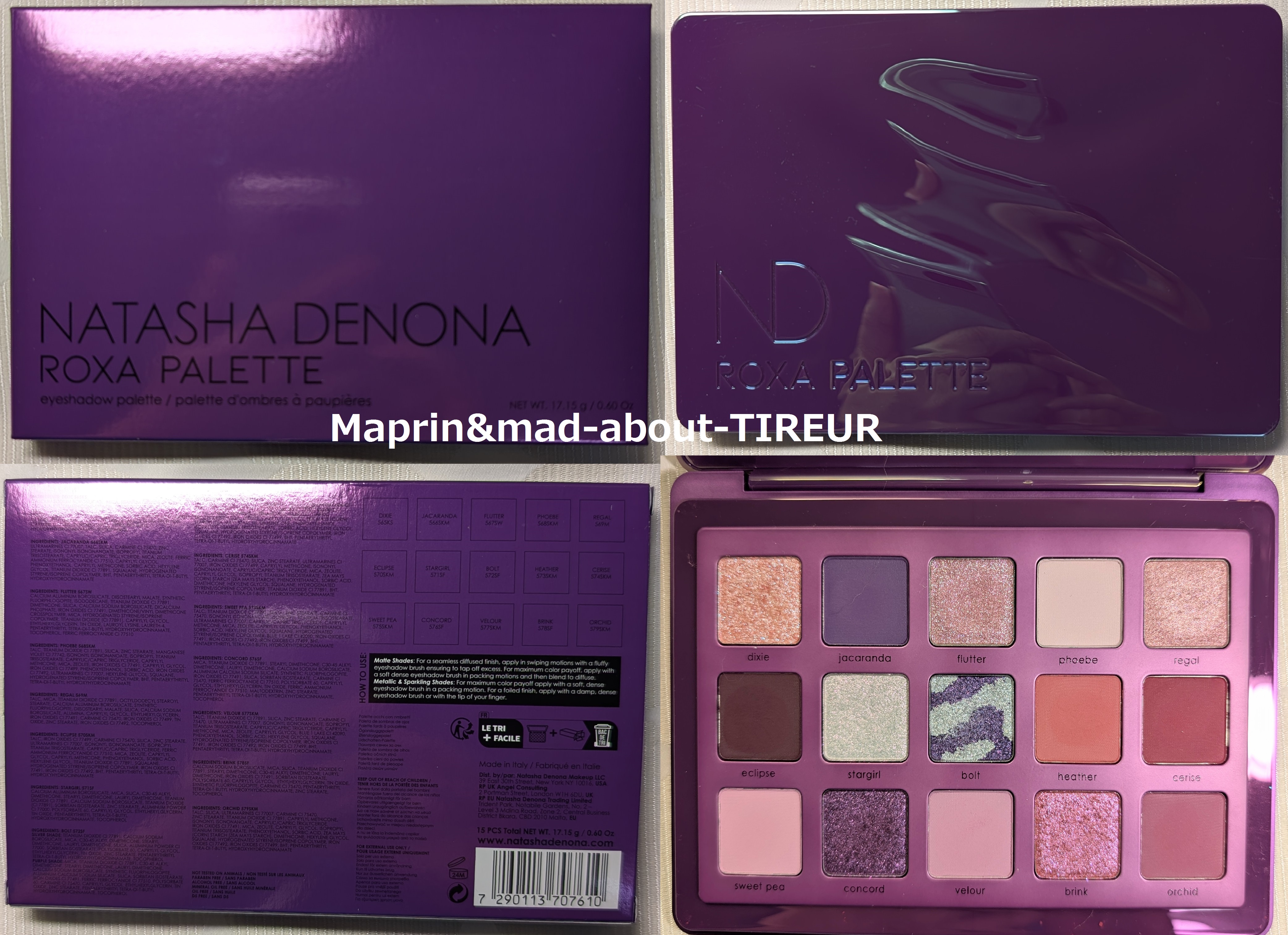 NATASHA DENONA / Roxa Eyeshadow Paletteの口コミ（by mad-about