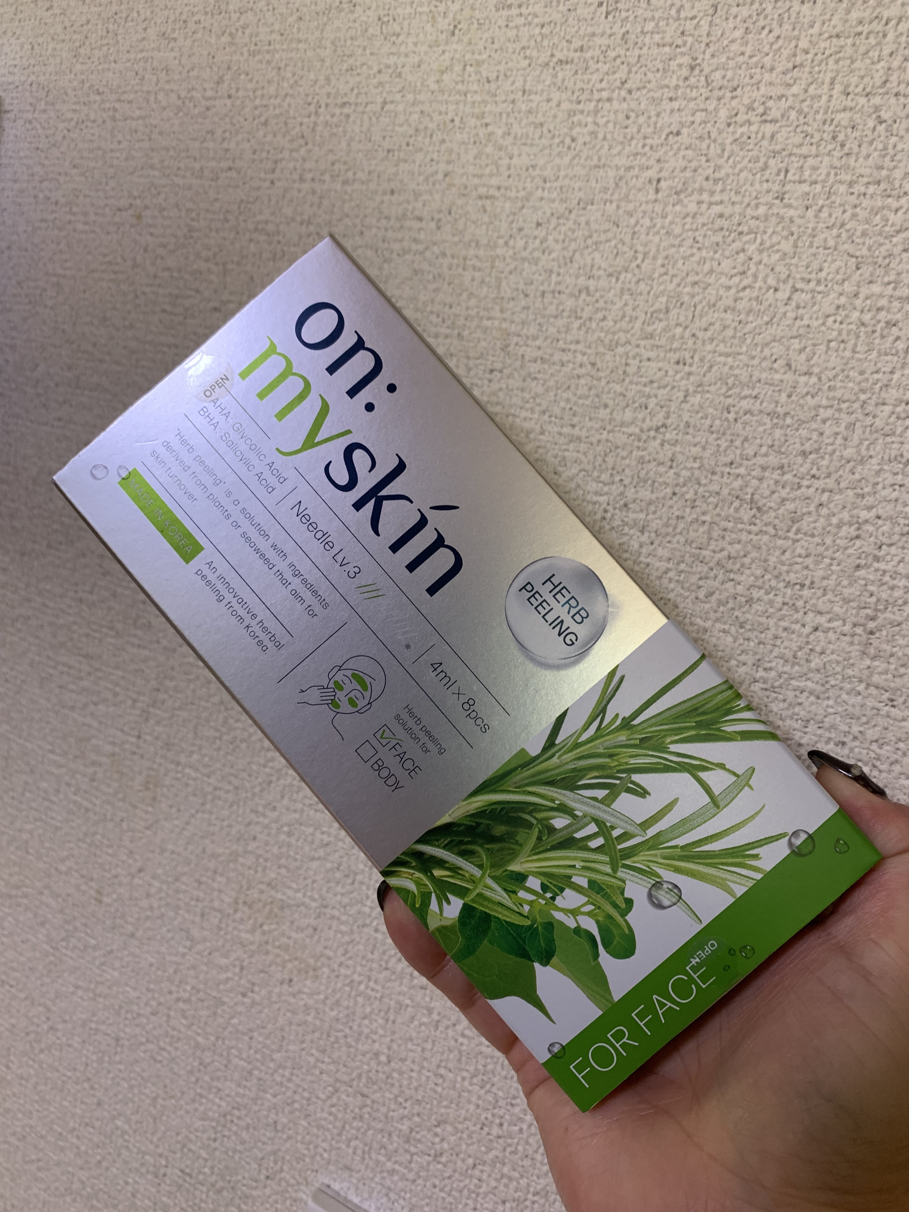 on:myskin / オンマイスキン ハーブピーリングソリューション フェイス